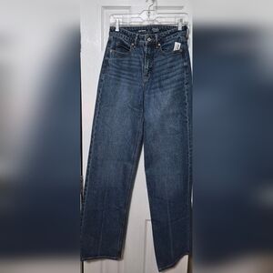 Old Navy Women's High Rise Jeans - Dark Blue